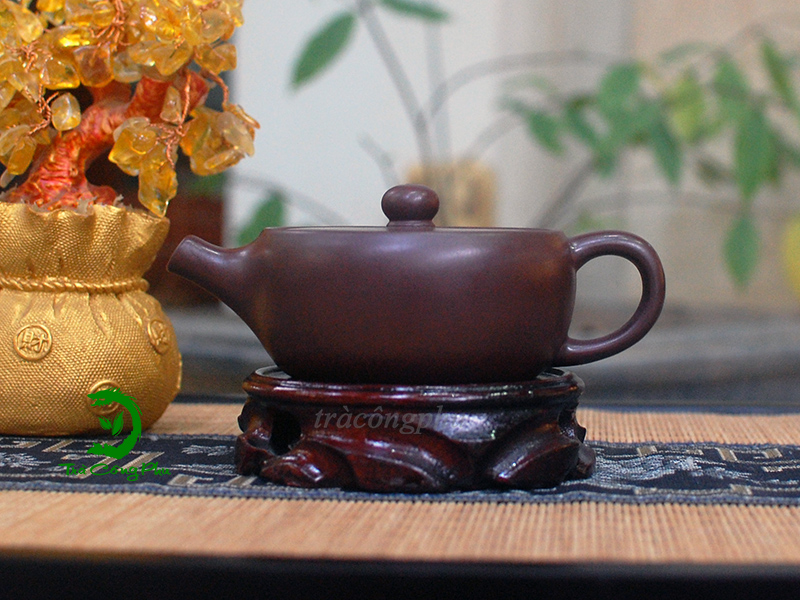 Ấm Tử Sa Kính Ngõa Đại Khẩu Biến Thể – ATS1404